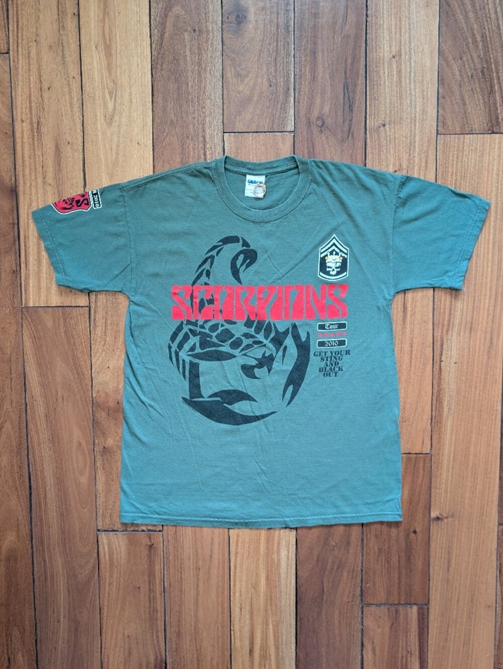Scorpions Vintage Military Tour T-shirt (L)